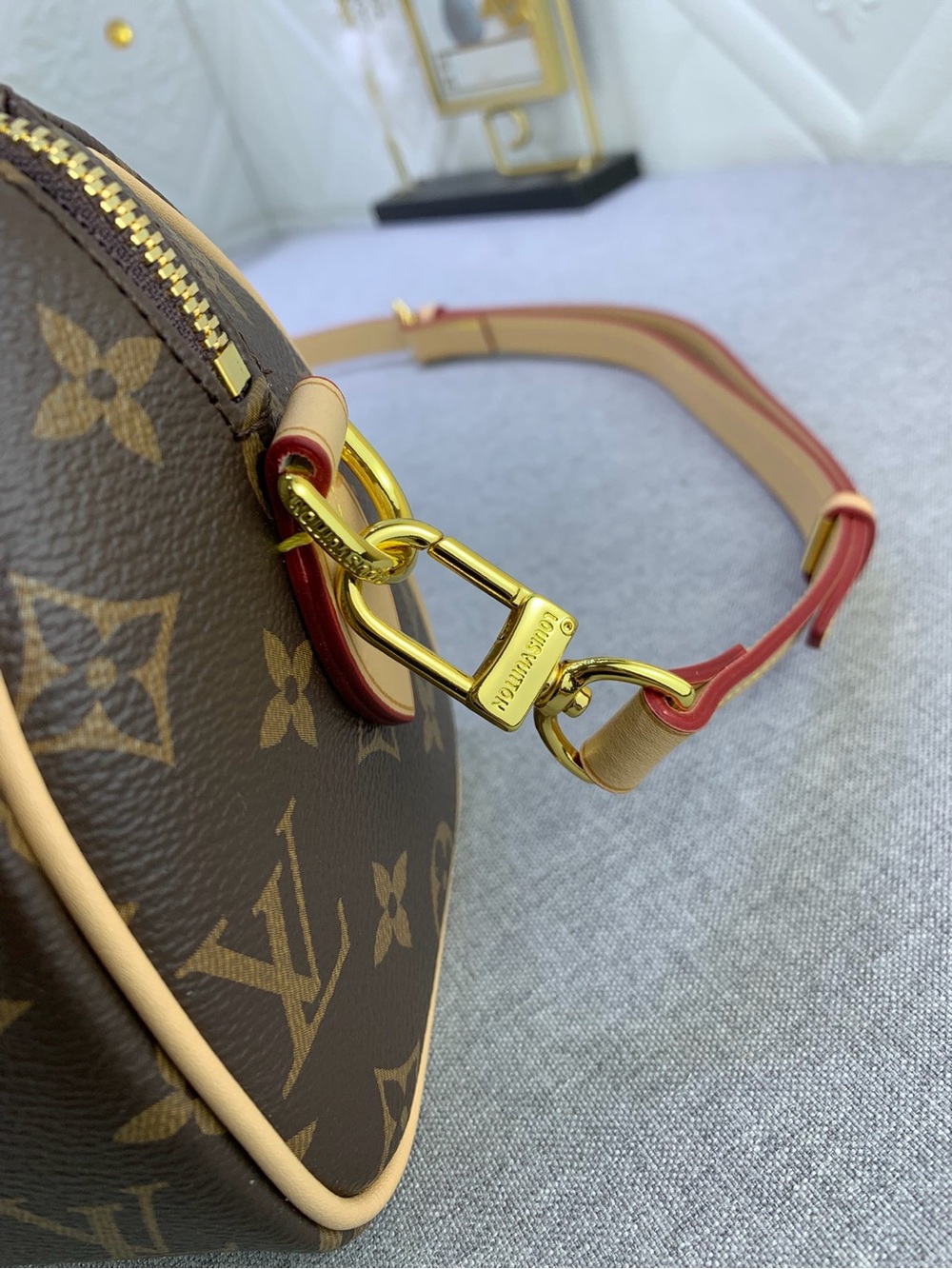 Luxury Brand Monogram Mini Speedy with Natural Trim - Picture 8 of 9